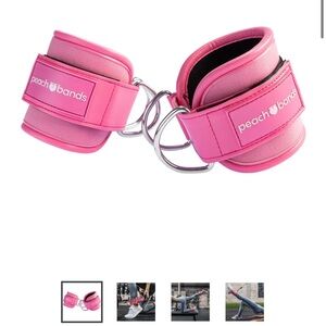 Peach Bands Ankle Straps